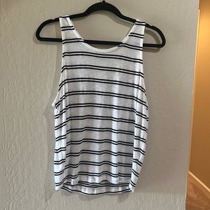 Stripped tank top